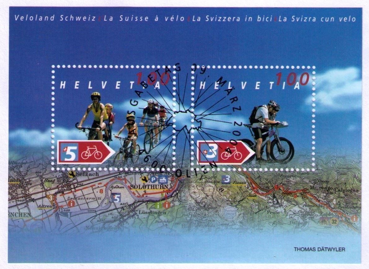 Tutti i francobolli: 2004_1118_VELOLAND SCHWEIZ_9.3.04_FDC KLEINFORMAT C6 !! – Usato da Marthalen venduto da Ch_quality 1