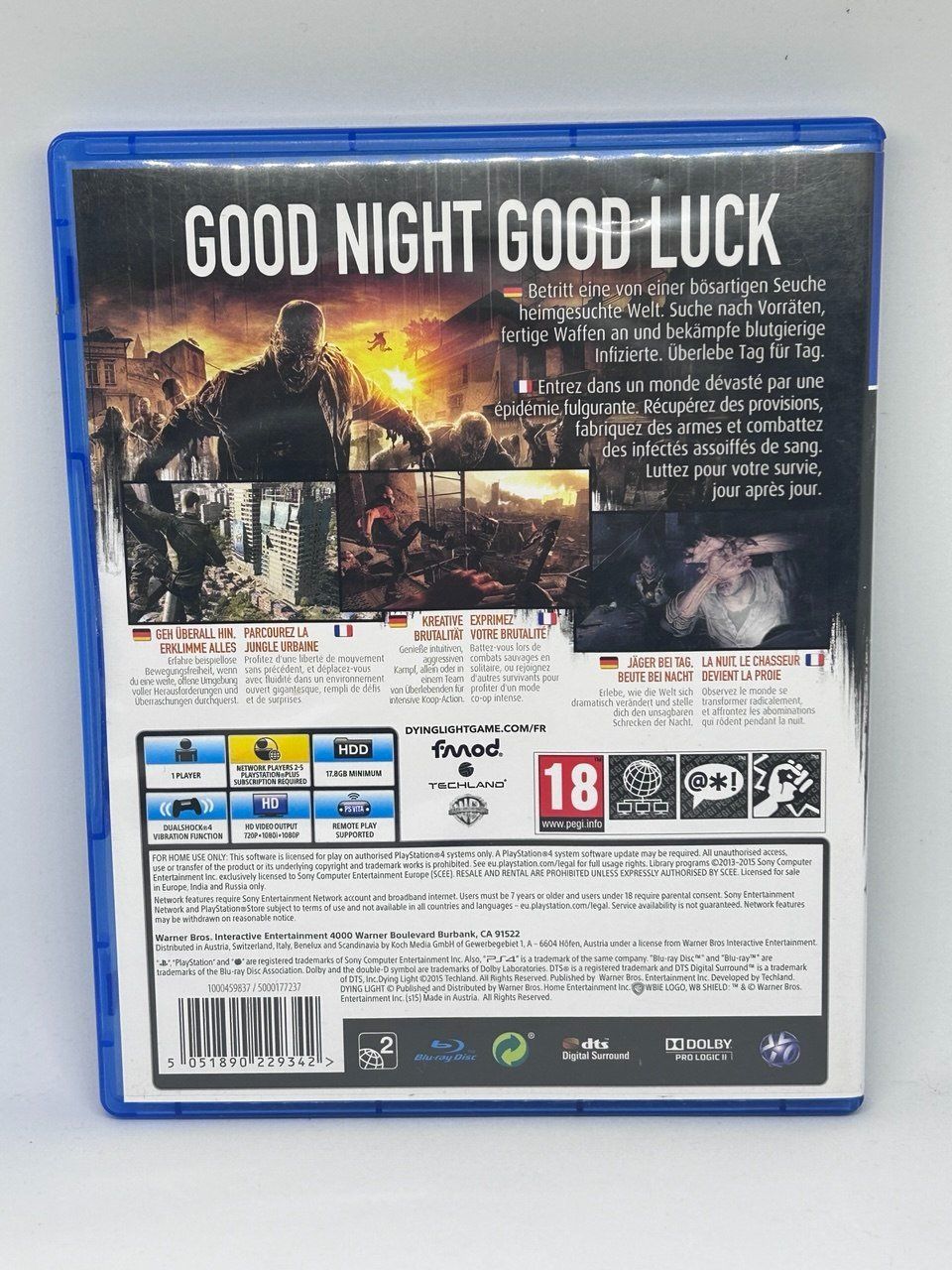 Sony Giochi: Dying Light per PlayStation 4 – Usato da Giubiasco venduto da LorisVale 1