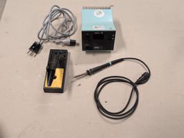 Lötkolben Set Weller WSD 81 mit Zubehör voll funktionsfähig