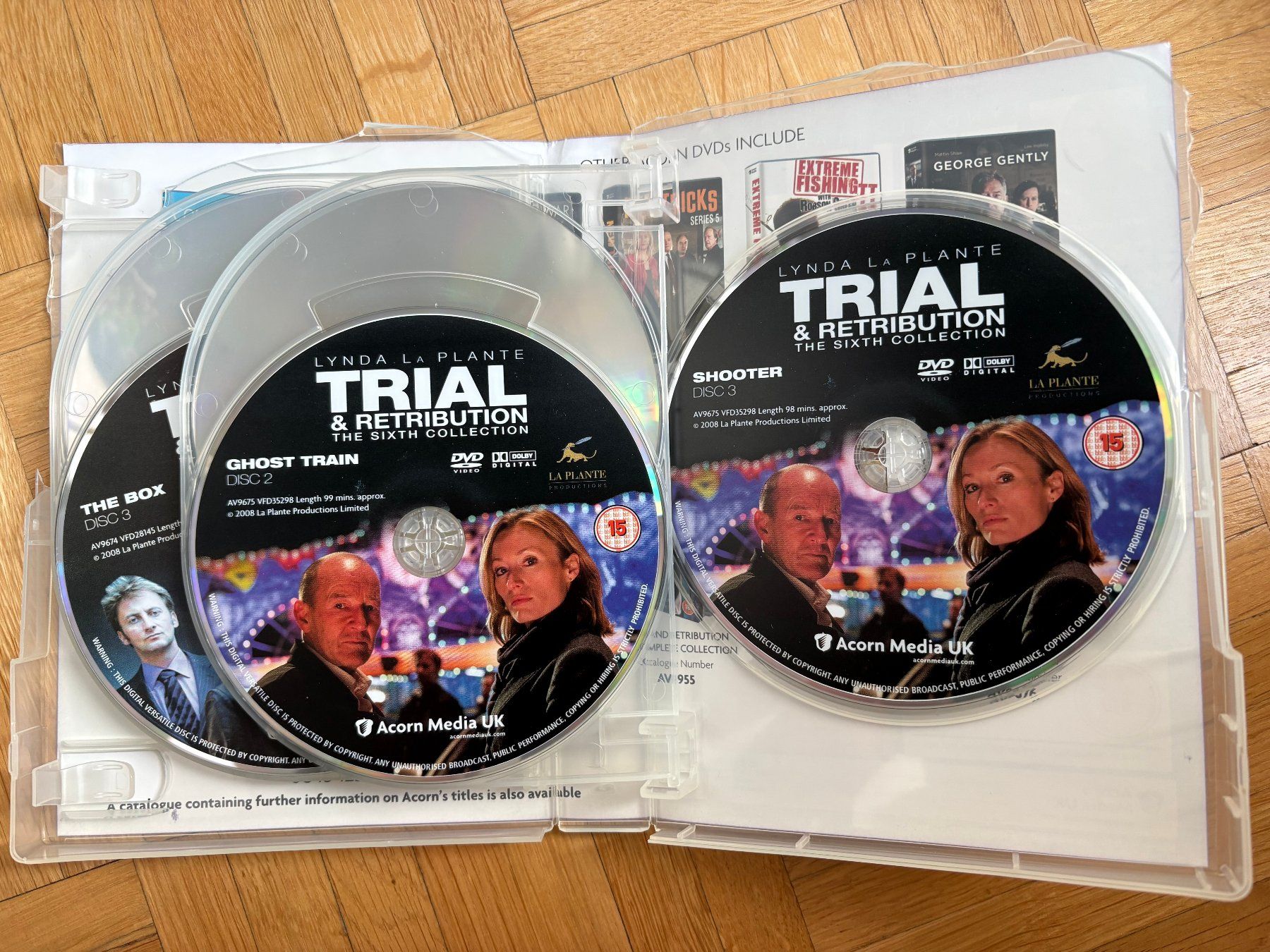 Tutti i DVDs: Trial & Retribution - Complete Series - DVD – Usato da Zürich venduto da Malcom 8