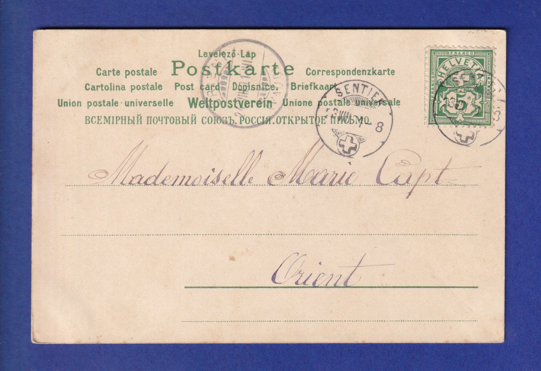Cartoline postali: OISEAU - Perruches – Usato da Pully venduto da nicecards-shop 1