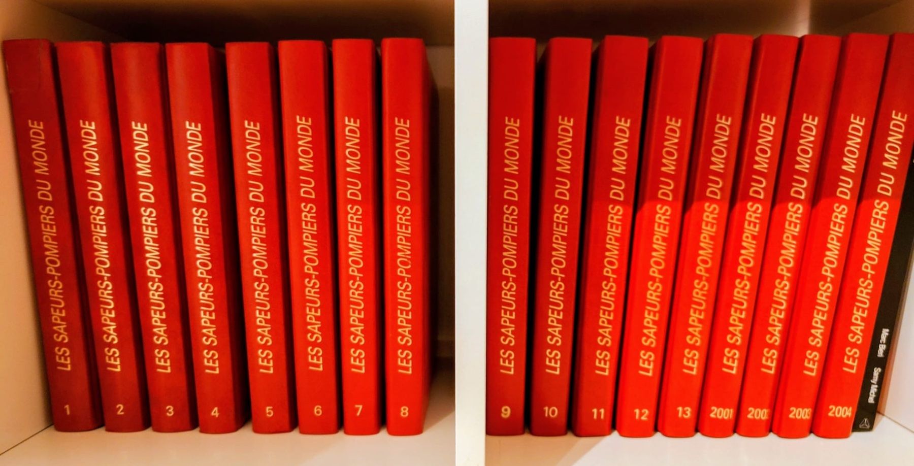 Libri: Collection "Les Sapeurs-Pompiers du Monde" – Usato da Puplinge venduto da damsbenito
