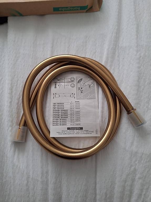 Tubi & Tubi flessibili: Brauseschlauch Gold – Nuovo e nell'imballaggio originale da Embrach venduto da Manuel.monteiro