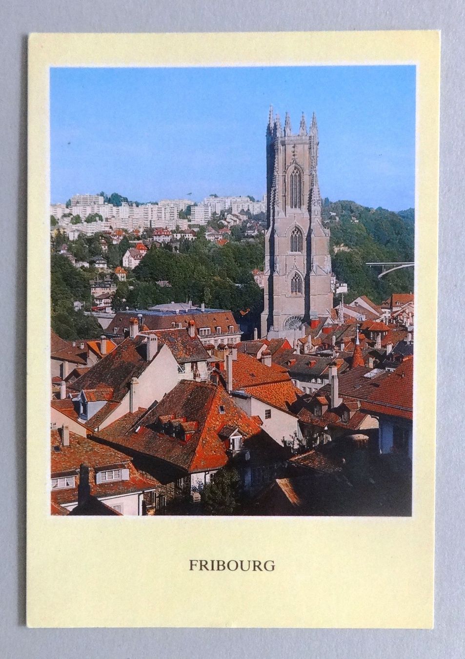 Cartoline postali: Fribourg, ancien et moderne – Usato da Fétigny venduto da Billy2miny