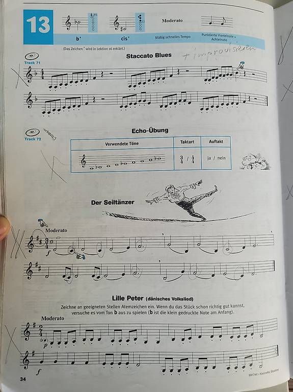 Libri: Lernheft+CD für Klarinette Beginner – Usato da Suhr venduto da Joburgerli 3