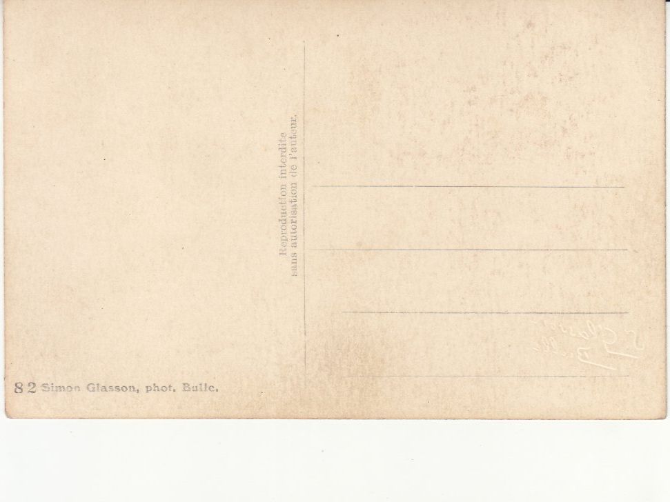 Cartoline postali: Gruyères ca. 1925 – Usato da Bürglen TG venduto da StampGraf 1