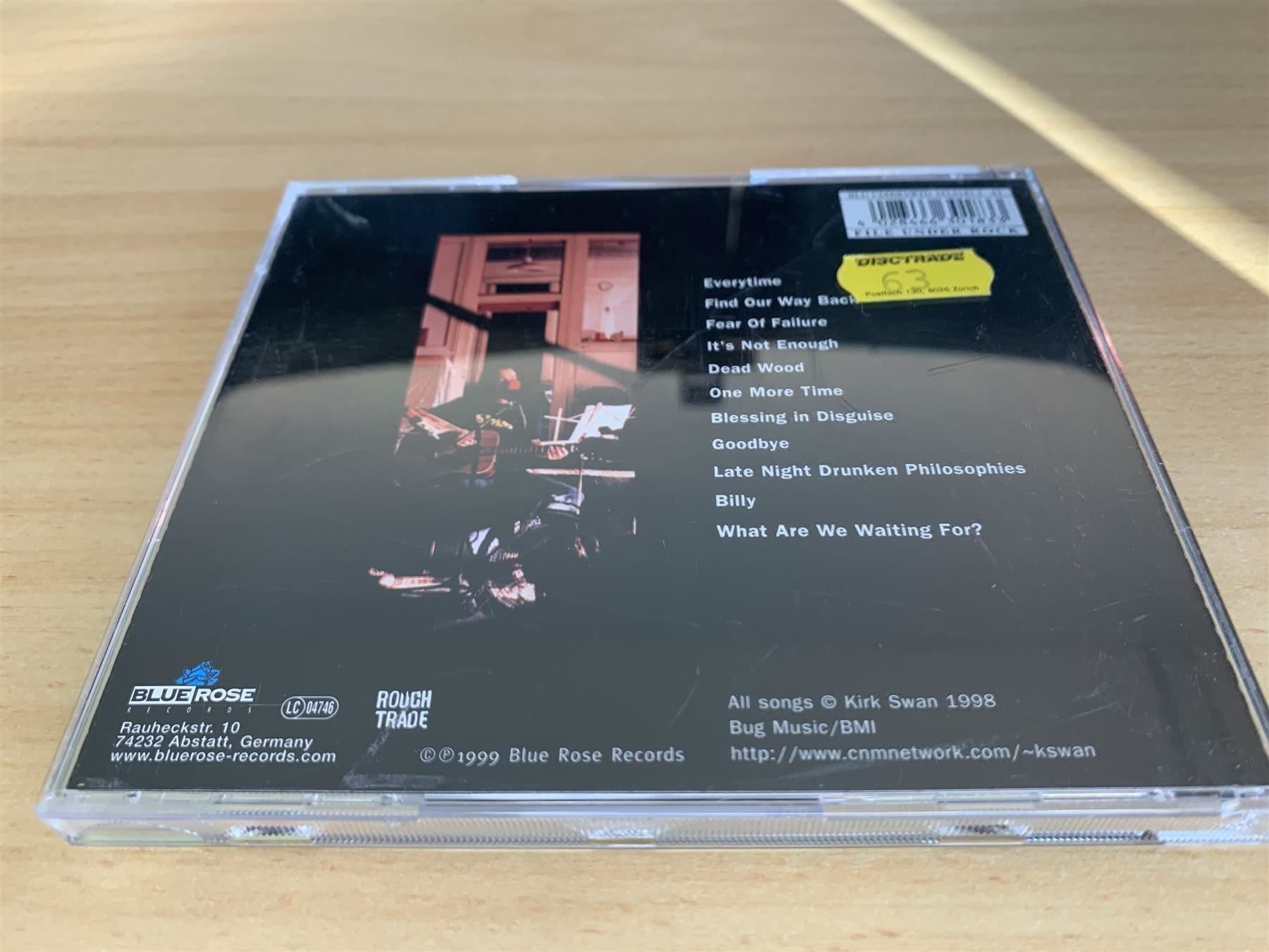 CD: Kirk Swan – It's About Time – Usato da Rikon im Tösstal venduto da Alpenmutz 1