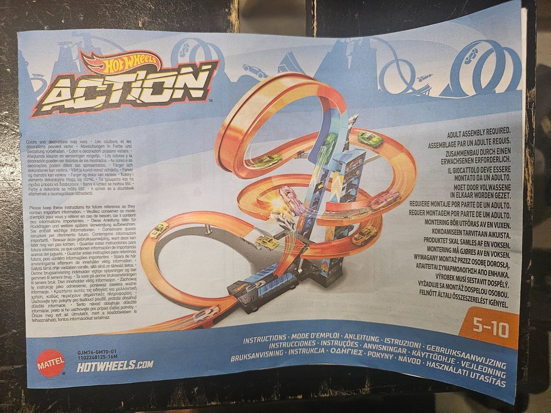 Hot Wheels Rennbahnen: Hot Wheels Sky Crash Tower – Gebraucht aus Zürich von Hardknock 7