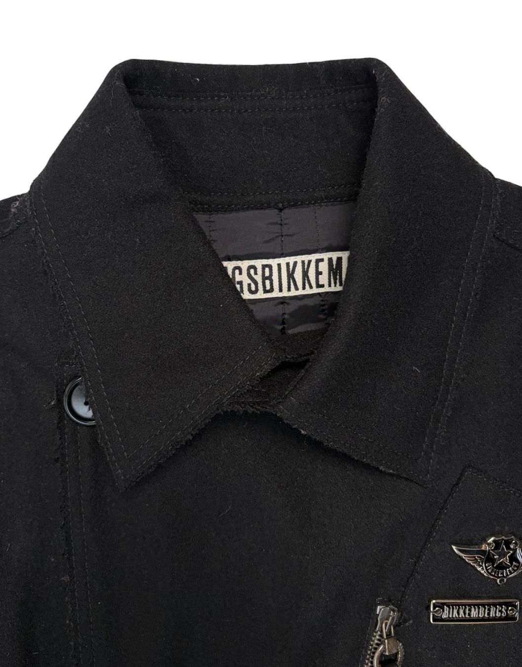 Manteaux: Dirk Bikkembergs Zip Pin Wool Coat – D'occasion à Thierachern par n.webl 5
