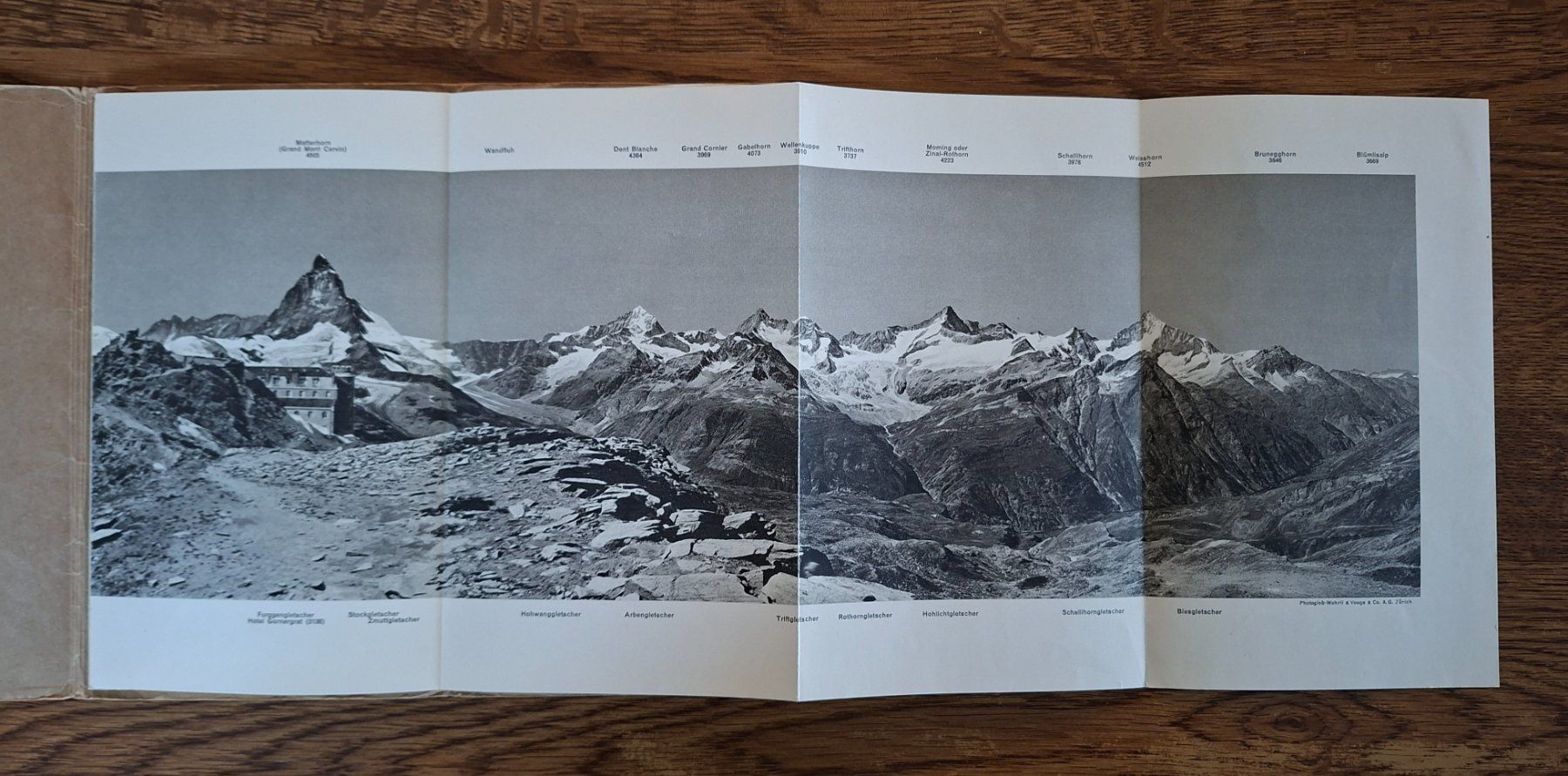 Cartine & Atlanti: Zermatt Panorama vom Gornergrat – Usato da Menziken venduto da rosti3 3