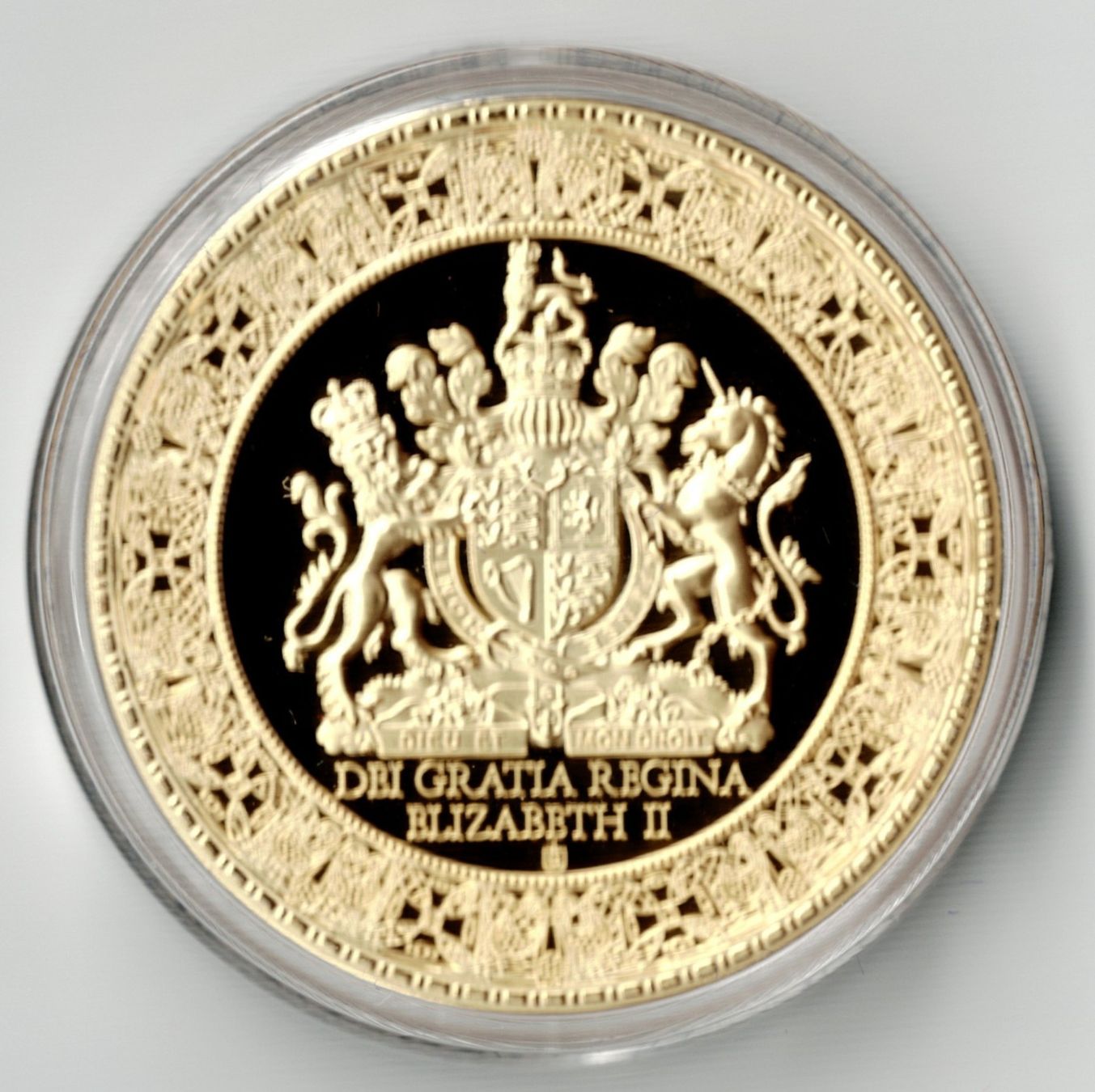 Medaillen: Silver Jubilee_1977_Dei Gratia Regina_Elizabeth II_Gedenkm – Neu (gemäss Beschreibung) aus Hombrechtikon von Fraese01 3