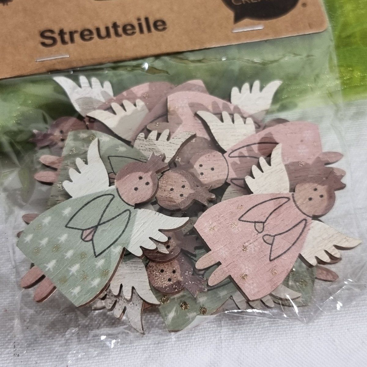 Tutte le decorazioni: 12 Engeli zum Kleben oder als Deko – Nuovo (secondo la descrizione) da Rupperswil venduto da moni_2024