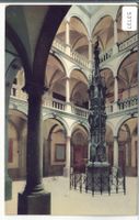 Alt-Luzern - Lichthof des Ritterschen-Palastes - Litho