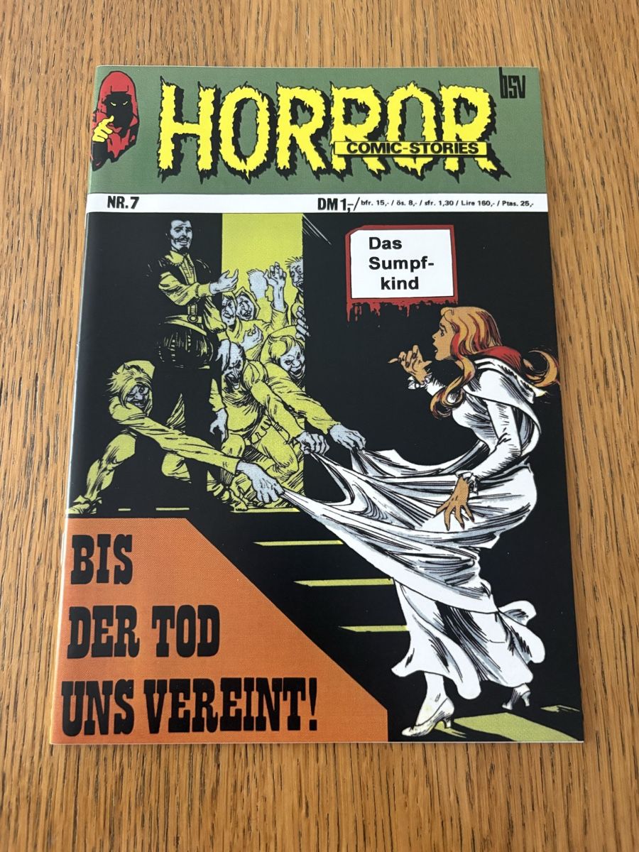 Fumetti: Horror BSV Jubiläumsausgabe nummer 7 ! – Nuovo (secondo la descrizione) da Wangen b. Dübendorf venduto da Antiz1210 1
