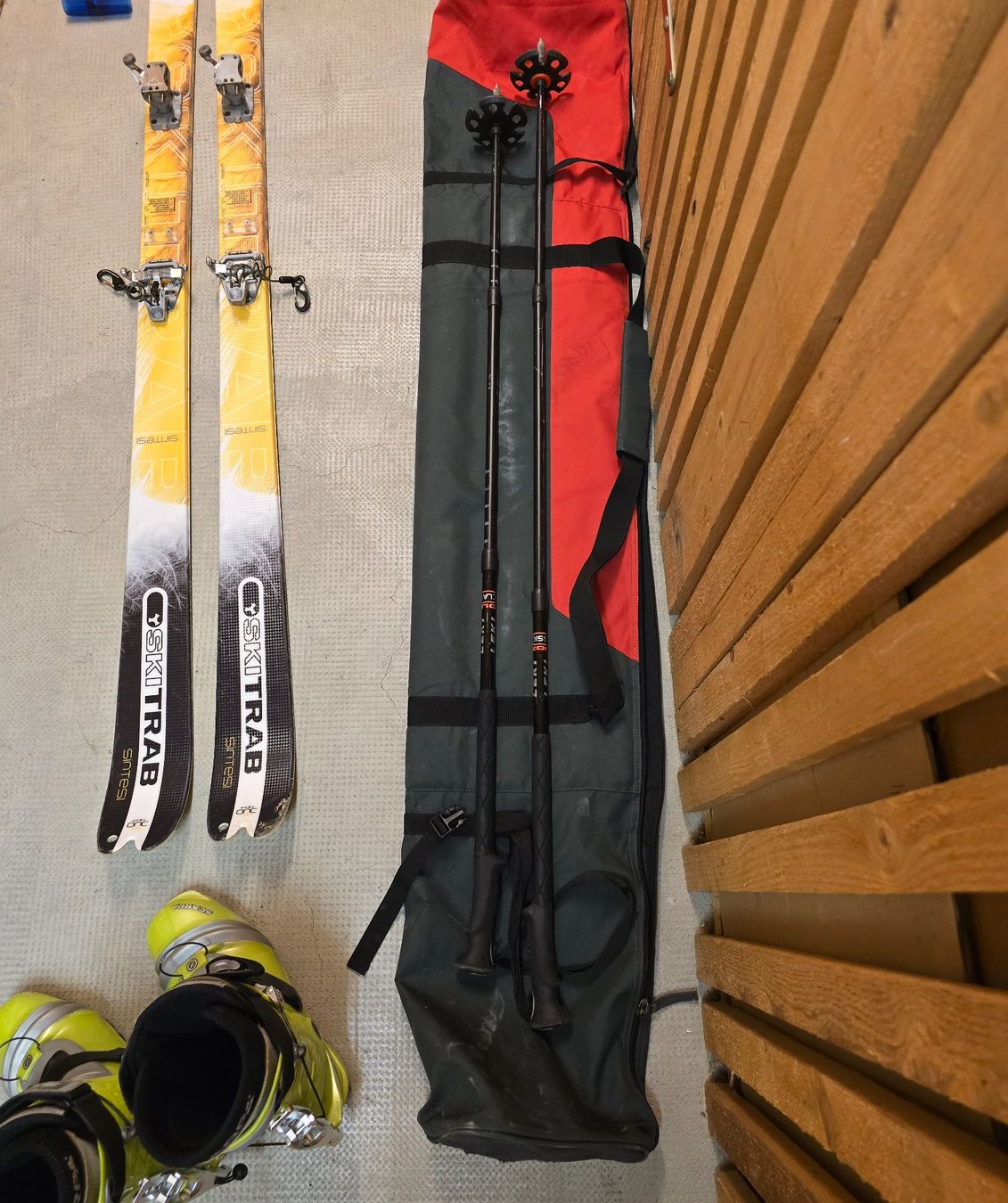 Skis: Set peaux + SKITRAB 171 + chaussures + housse + batons – Gebraucht aus Genève von Moonman 8
