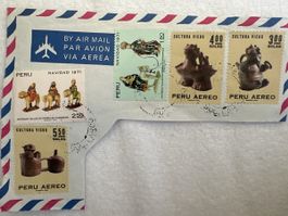Peru Briefmarken 1971, vintage, Südamerika, Top!