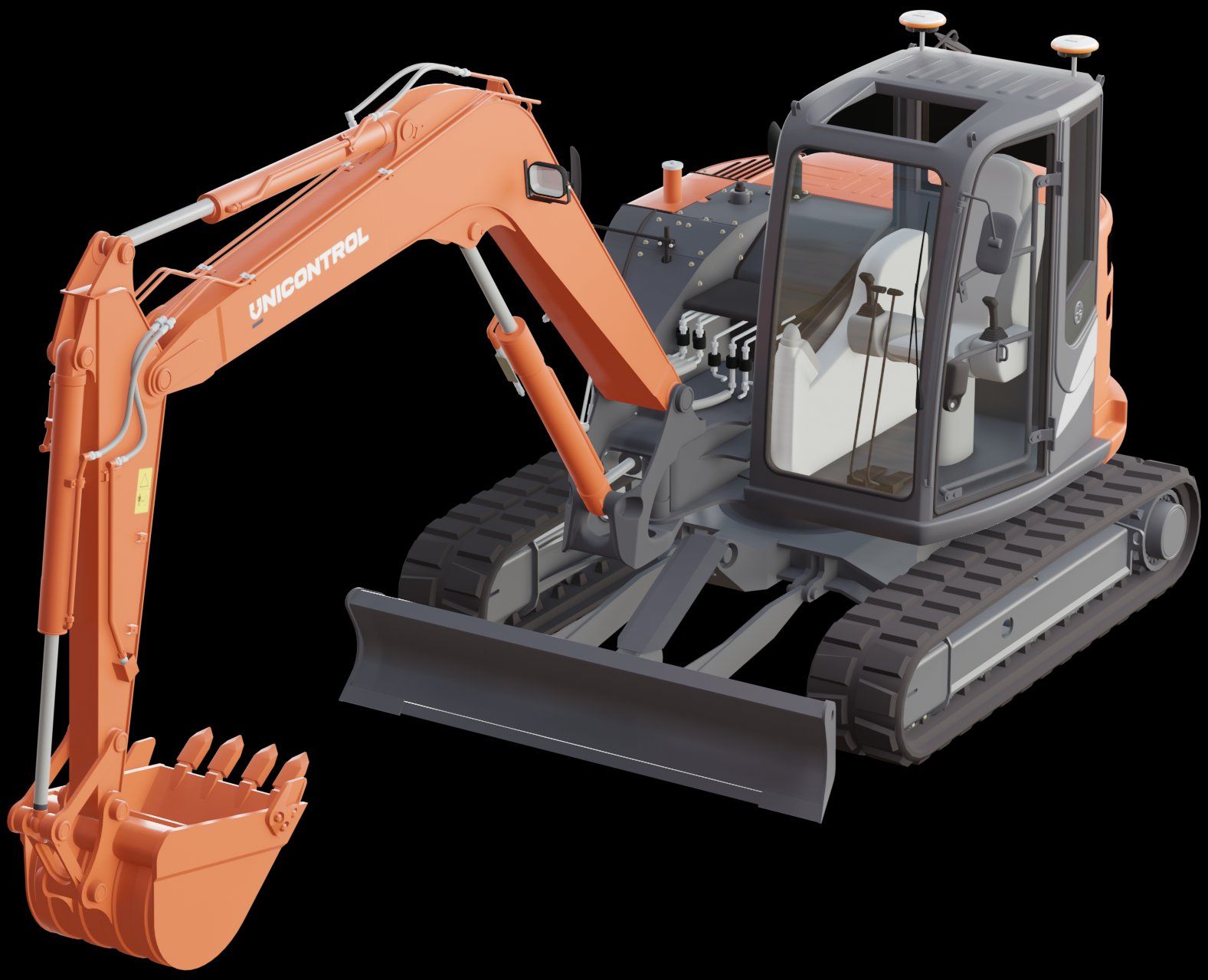 Bagger: NEU Unicontrol 3D GPS Baggersteuerung – Neu und originalverpackt aus Hasle LU von T-Tech_unicontrol.ch 8
