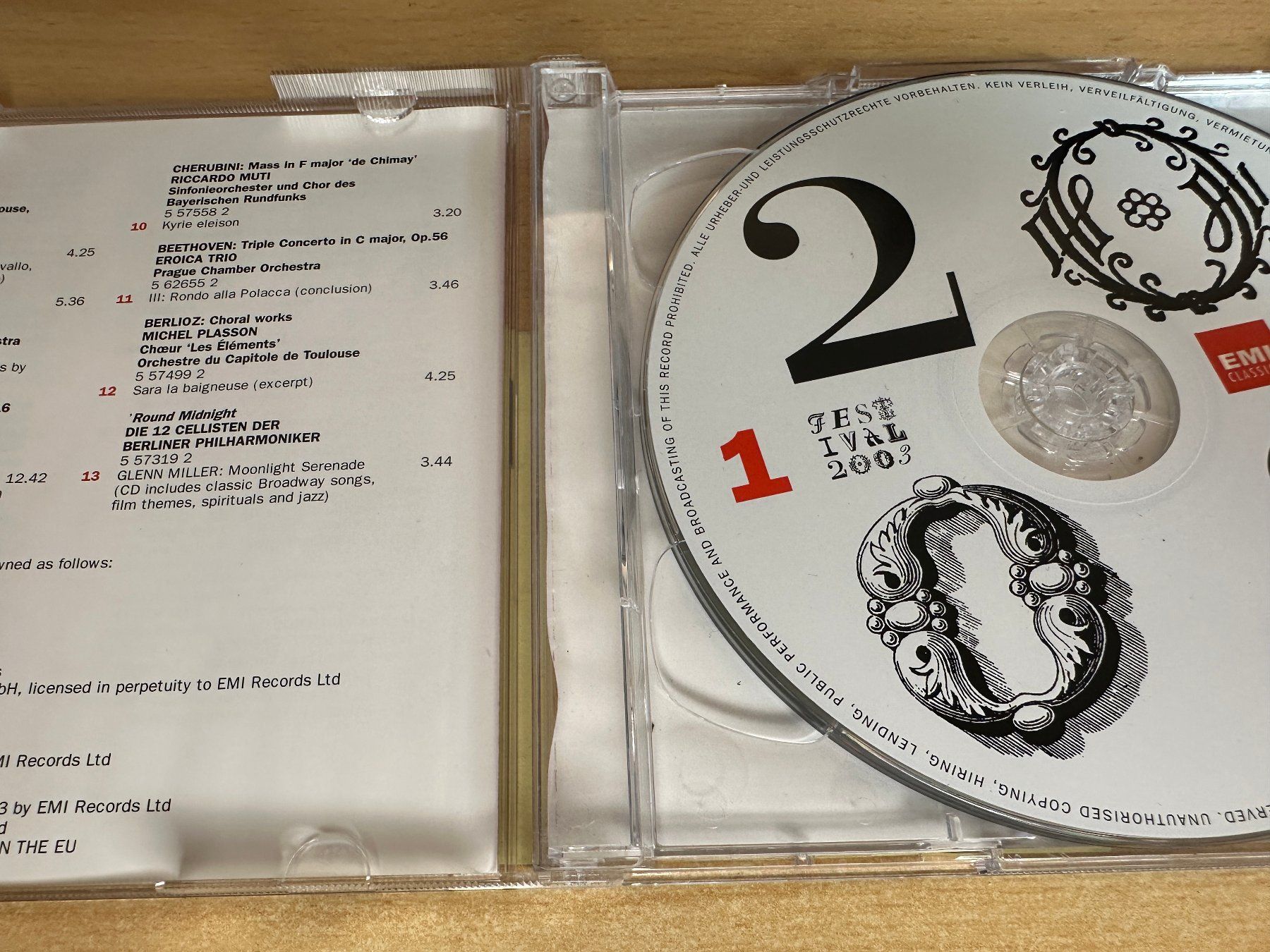 CD: G7 Classic Festival Sampler 2003 - Promo CD - 2 CD – Usato da Rikon im Tösstal venduto da Alpenmutz 2