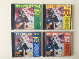 100 Hits der 70er Jahre 4 CD-Sammlung