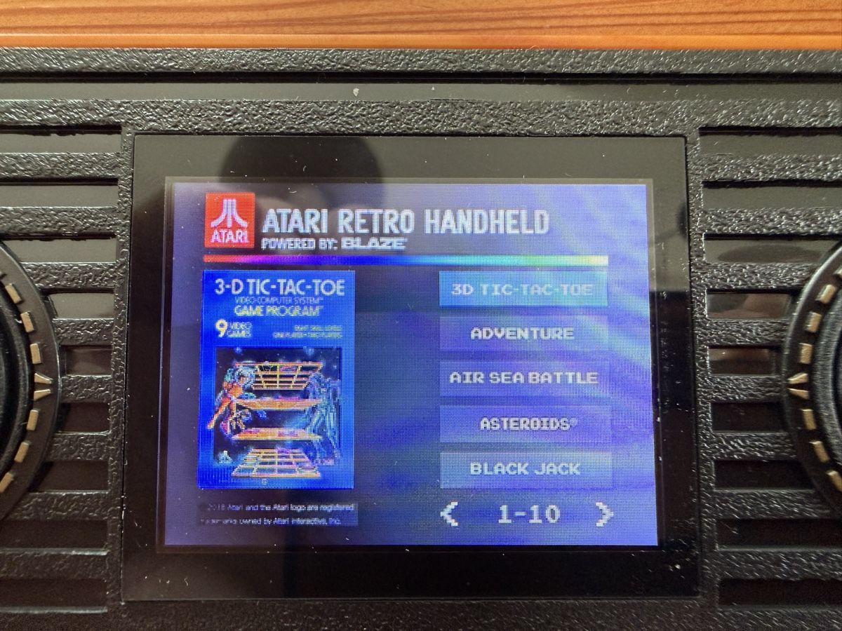 Atari Console: Atari Retro Handheld Konsole 50 Spiele neuwertig – Nuovo (secondo la descrizione) da Zernez venduto da danielgrunder 1