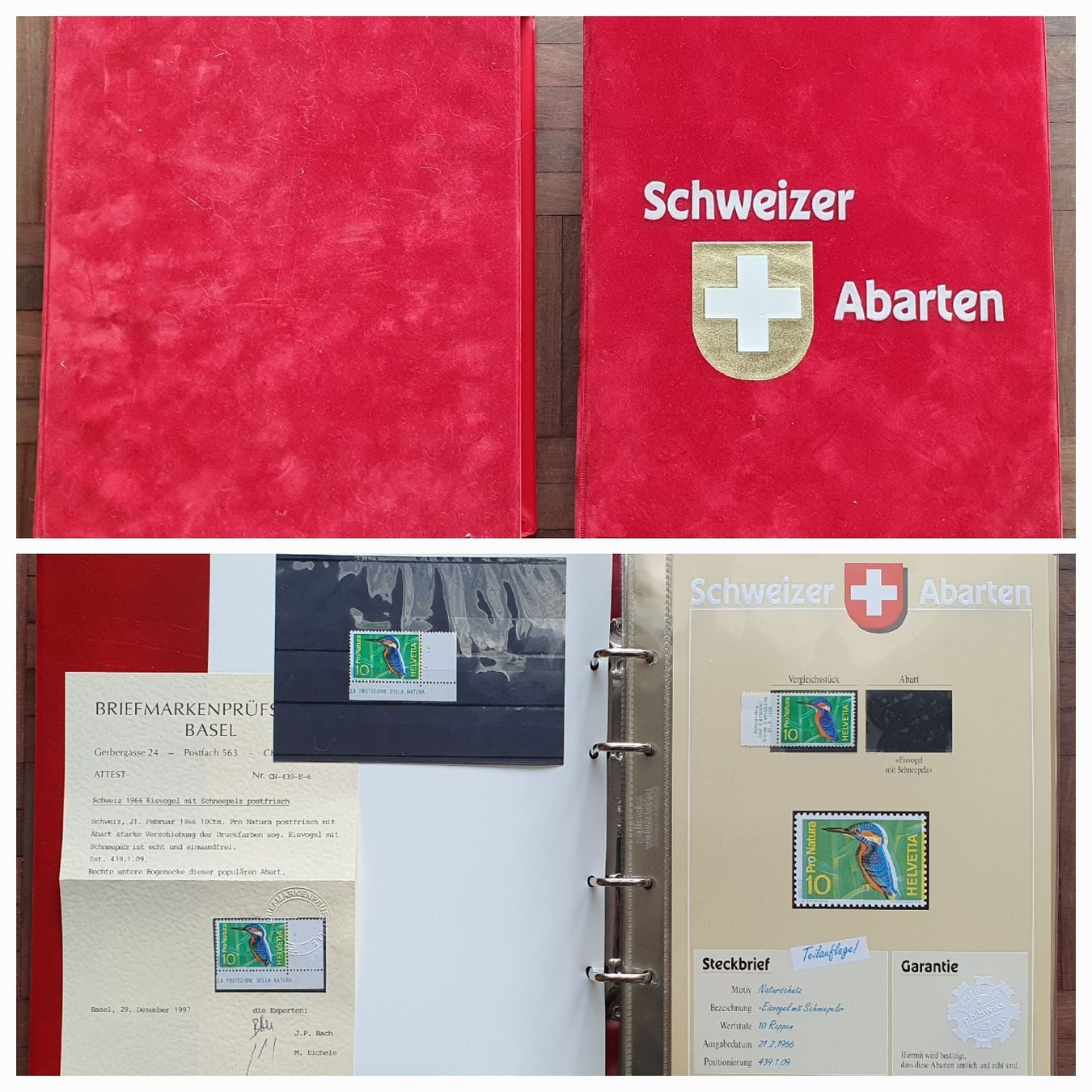 Tutti i francobolli: schöne Sammlung Abarten Schweiz mit über 50 Abarten – Usato da Kreuzlingen venduto da Rschweiz1