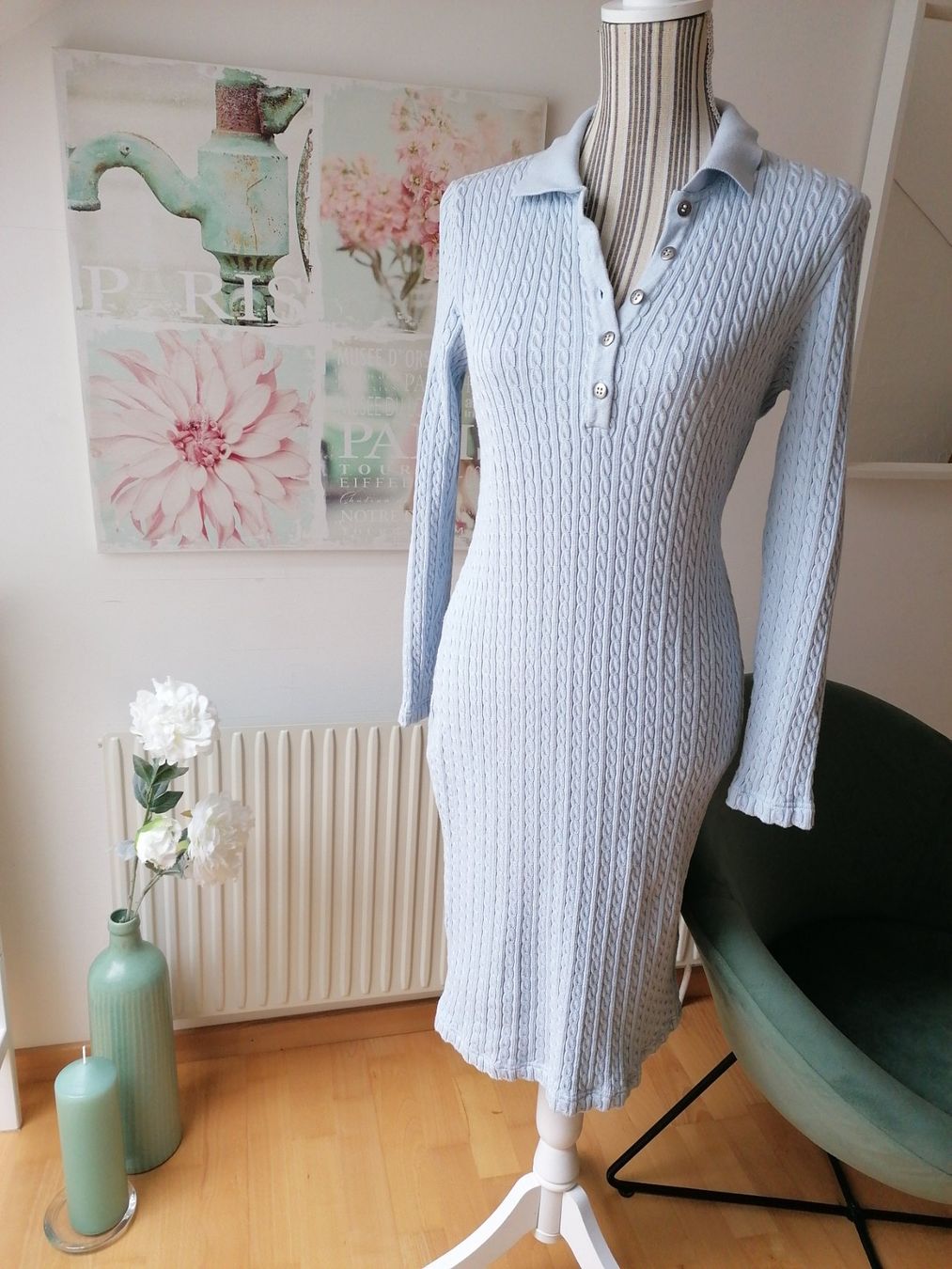 Vestiti: Strickkleid Baumwolle Gr 36 – Usato da Kaltbrunn venduto da Pitschifan