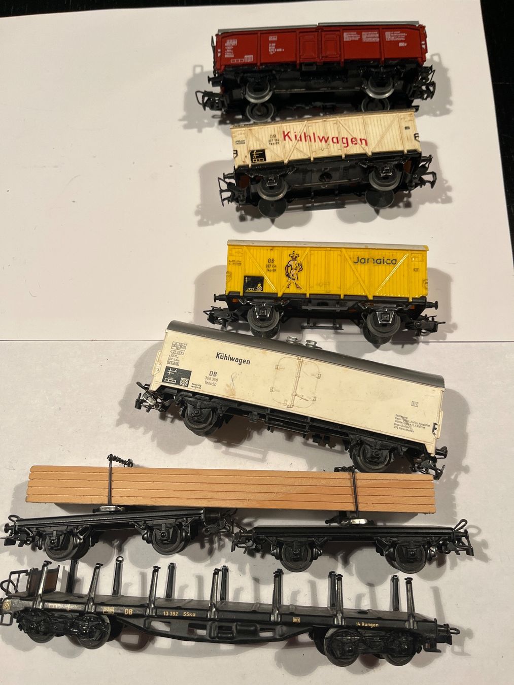 Märklin Modellini di ferrovie: 7 Modellbahnwaggons, Sammlerstueck! – Usato da Spiegel b. Bern venduto da Burdicrew