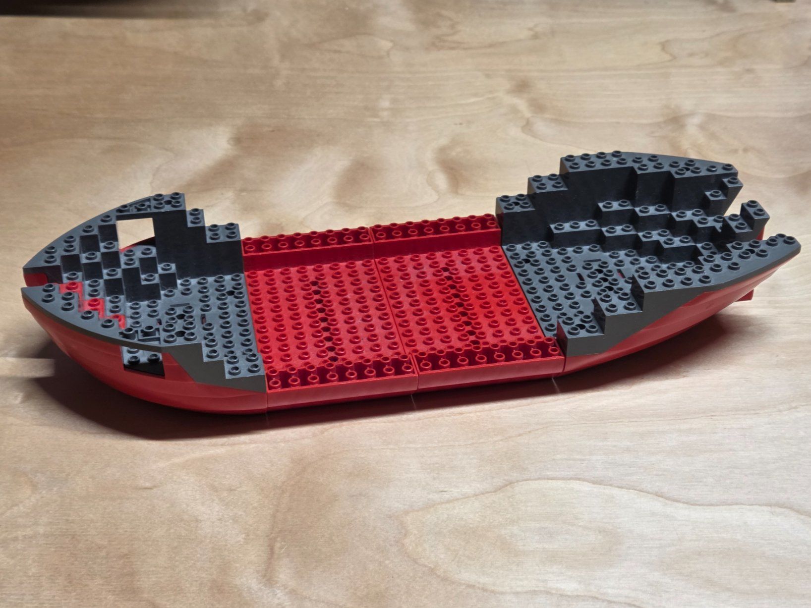 Lego Kit di costruzioni: Lego Rumpf Piratenschiff rot – Usato da Basadingen venduto da NekoBricks 1