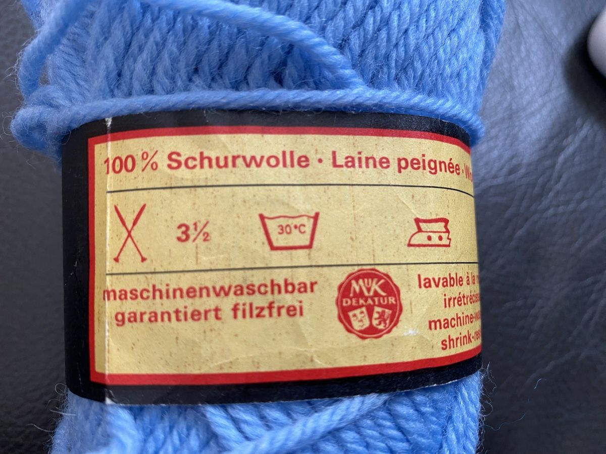 Lana: 100% Schurwolle, 6 Knäuel – Usato da Rheinfelden venduto da Tigerlilli 1