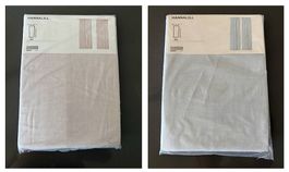 IKEA HANNALILL Vorhänge, Hellblau und Hellrosa, 145 × 300 cm