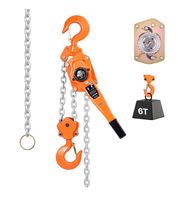 VEVOR Hebelzug 3T Handkettenzug 6m Hub Hebezug aus legiertem