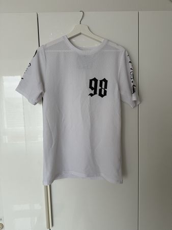 Topshop Shirt, Mesh, Grösse 36, Weiss - Sommer Style!