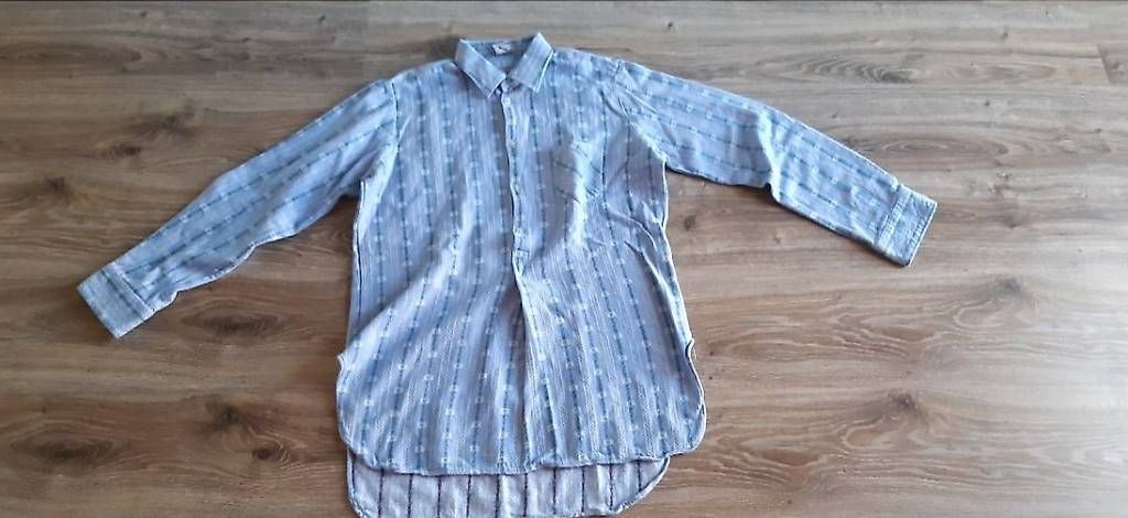 Camicie: Edelweisshemd Blau Gr. 40 – Usato da Unterlangenegg venduto da Estrella8