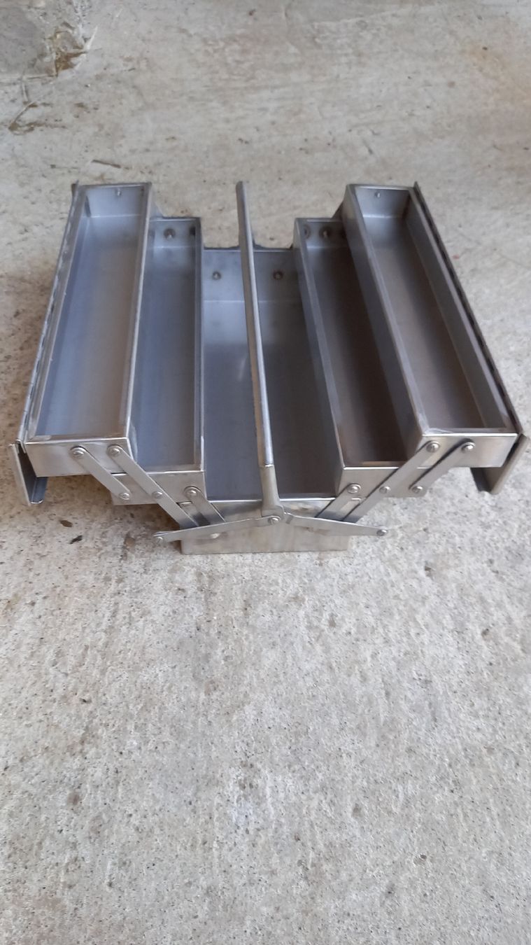 Casse di trasporto: Werkzeugkiste inox – Nuovo (secondo la descrizione) da Oberrohrdorf venduto da Bomber08 1