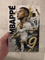 Kylian Mbappé Blechschild