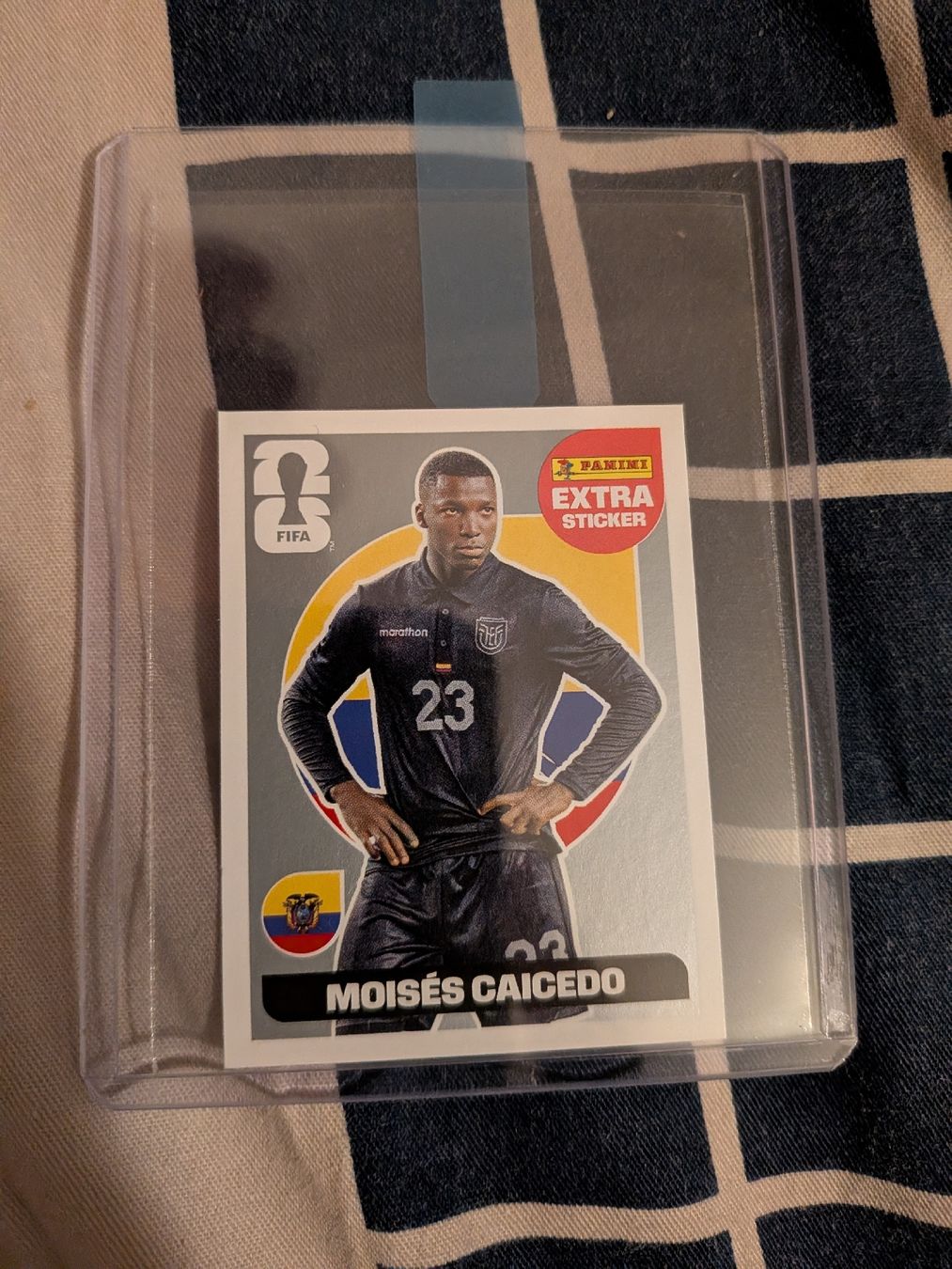 Panini Carte collezionabili: Panini WM 2026 Extra Sticker MOISES CAICEDO Silver – Nuovo (secondo la descrizione) da Uster venduto da yajiao