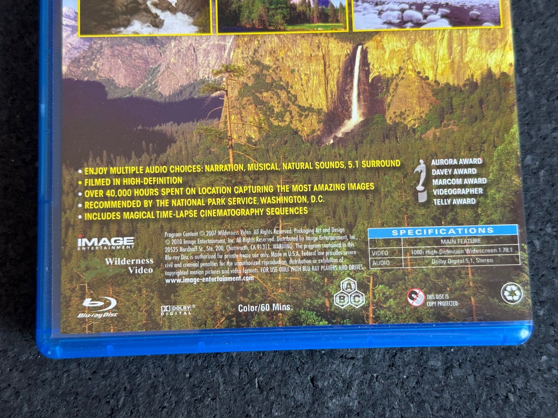 Alle DVDs: Yosemite National Park Blu-ray Disc – Gebraucht aus Fribourg von tschjoly 3
