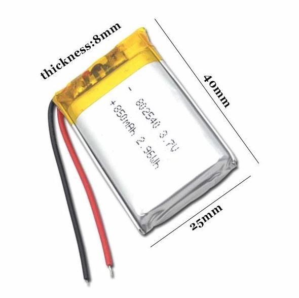 Ladegeräte: ***** 3.7V 850 mAh - Lipo cells 802540 – Neu und originalverpackt aus Villaz-St-Pierre von Ubid