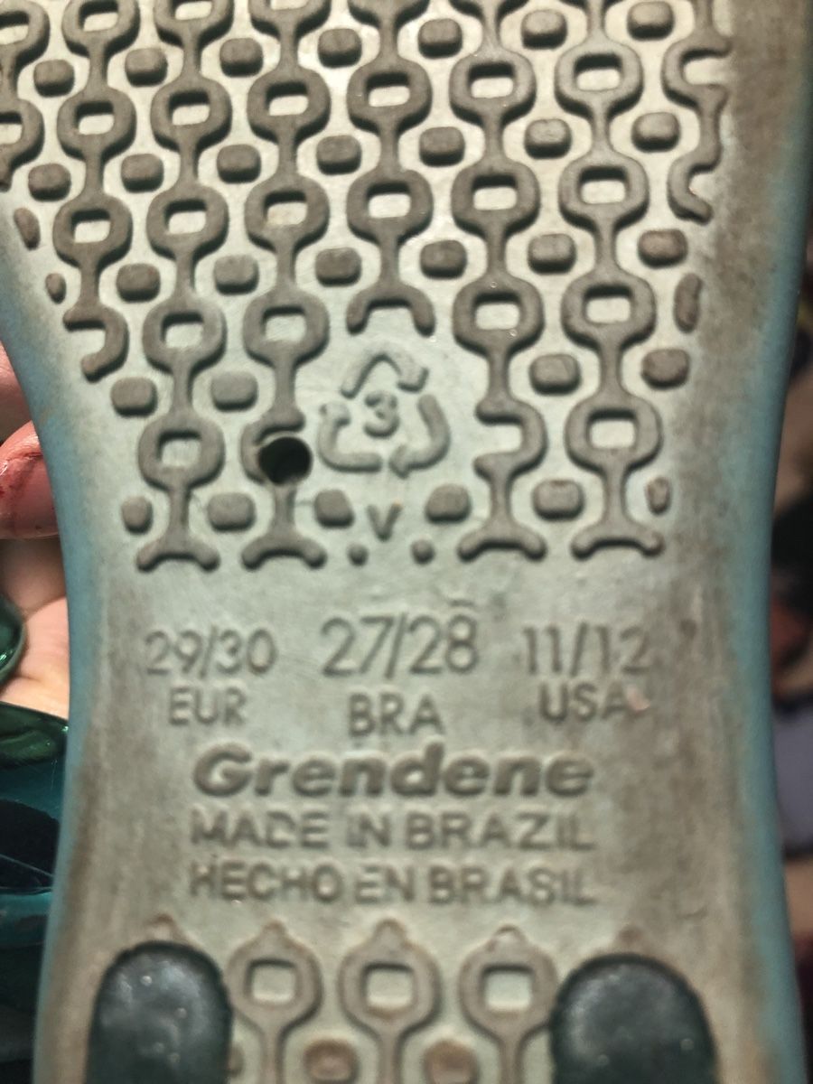 Scarpe per ragazze: Flip Flops Gr. 29/30 Türkis Herz – Usato da Ebikon venduto da Stoeckhe 2