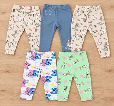 5 Leggings Taille 86