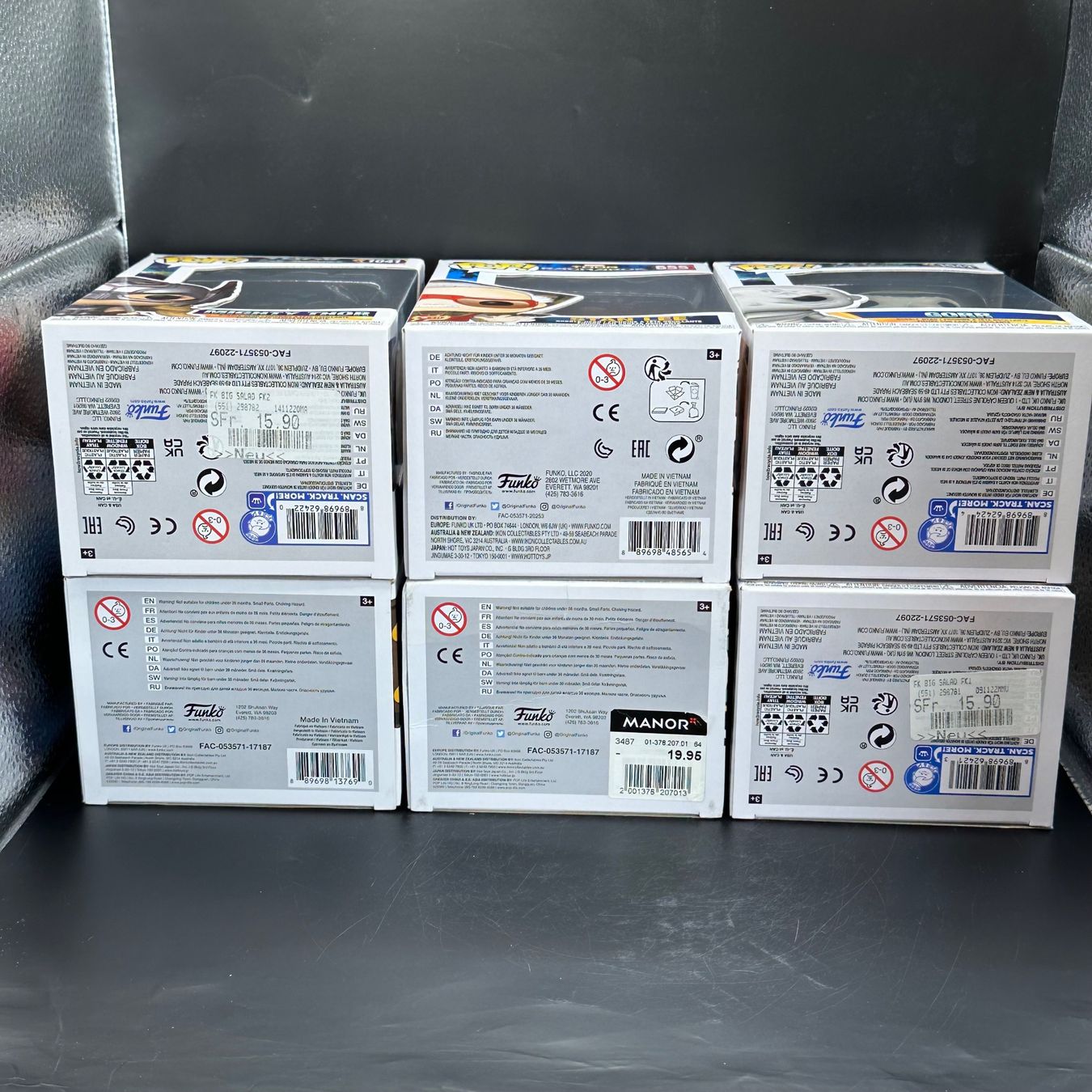 Funko Statuette: Funko Pop Marvel Thor 6Stk Sammlung – Usato da Düdingen venduto da Nerdworld 3