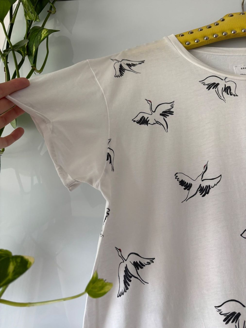 Armedangels T-Shirts: ARMED ANGELS Shirt mit Vögeln Gr. M – Gebraucht aus Zürich von missmodernage 1