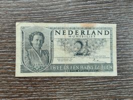 Niederlande 2 1/2 Gulden 1949 !!!!!!!
