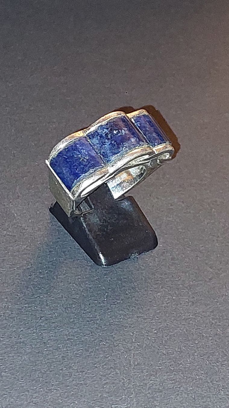 Nina Ricci Anelli: NINA RICCI Ring, 925 Silber mit Lapislazuli – Usato da Zürich venduto da Rose-Black 4