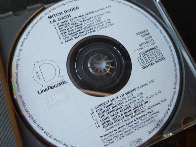 CD: Mitch Ryder La Gash CD – Usato da Zofingen venduto da sosalinos01 1