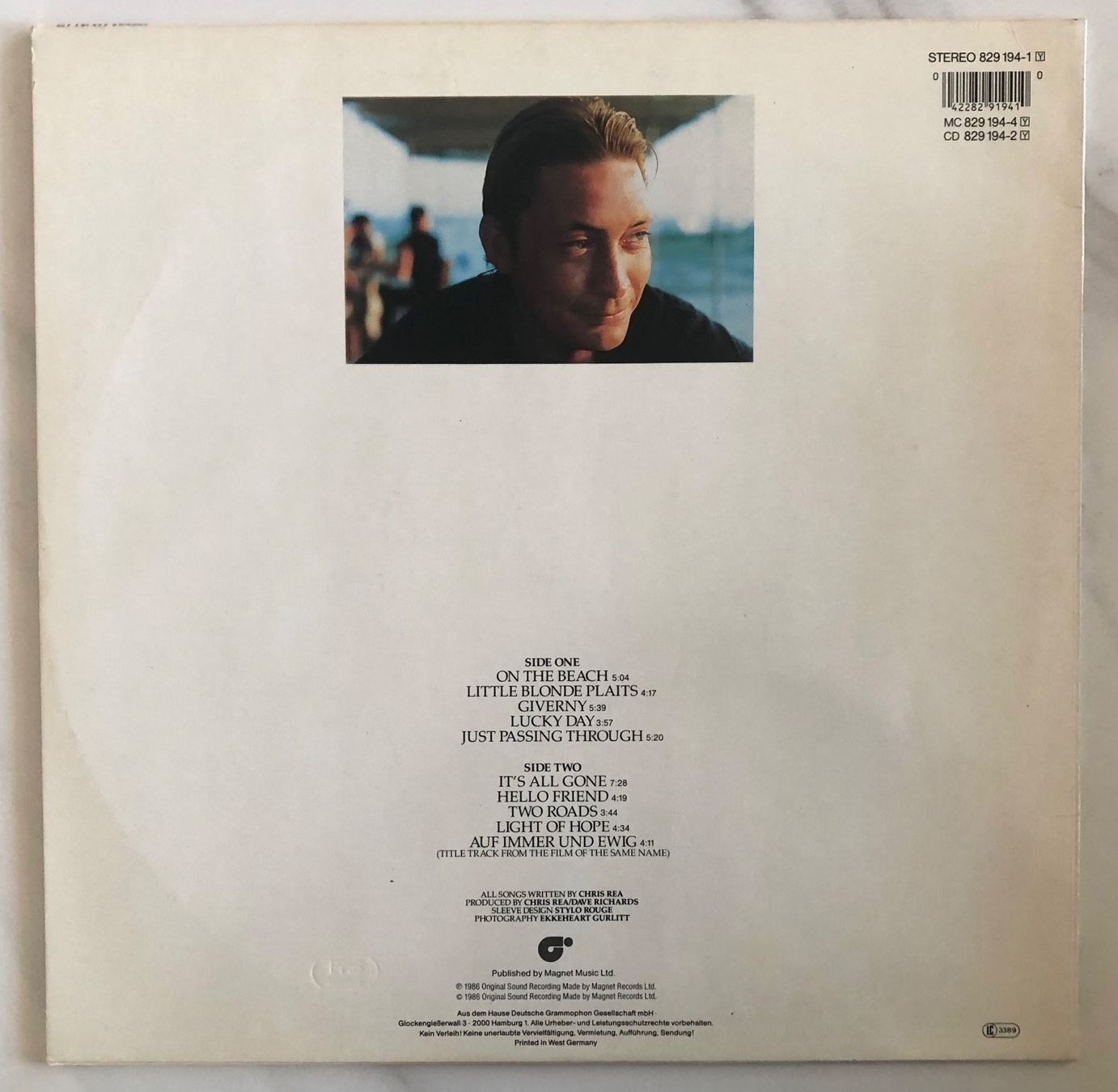 Dischi in vinile: CHRIS REA - ON THE BEACH – Usato da Poliez-Pittet venduto da Newtown-Records 1
