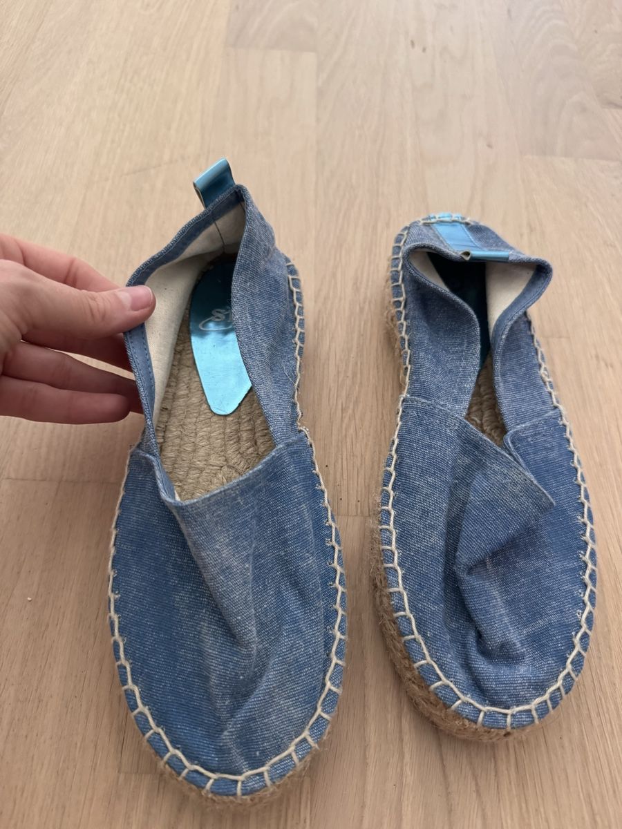 Damenschuhe: Espadrilles Damen Jeansblau Grösse 37 – Gebraucht aus Dübendorf von ClaraS. 1