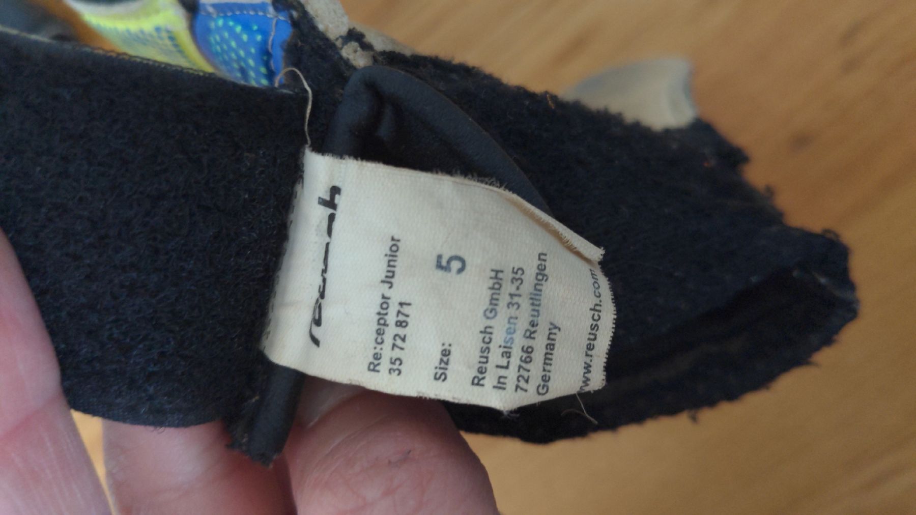 Reusch Guanti: Reusch Torwarthandschuhe Kinder Grösse 5 – Usato da Sutz venduto da Rawypp 4