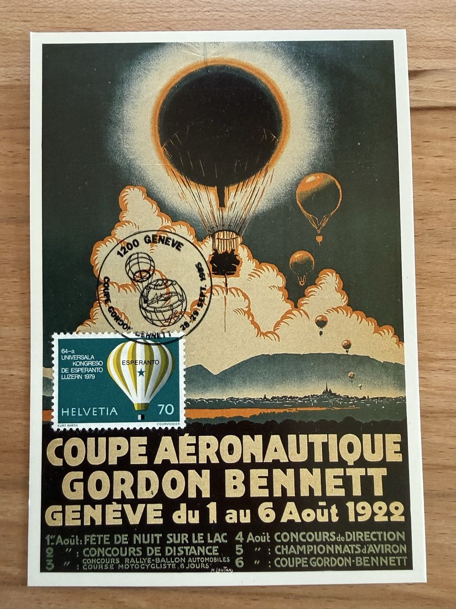 Tutti i francobolli: Maximumkarte Gordon Bennet – Usato da Grenchen venduto da Bastet007 6