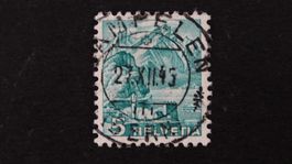 Vollstempel GAMPELEN (Bern)  27.XII.45    37